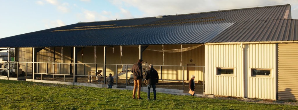 Travaux de l'extension des ateliers Alise